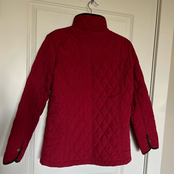 LANDS END Quilted Riding Jacket SZ 6-8 - Picture 2 of 7